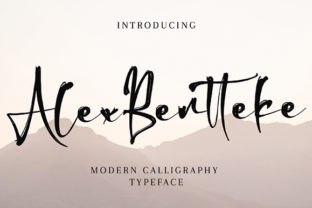 Alex Bentteke Font for Bold Campaign Headlines