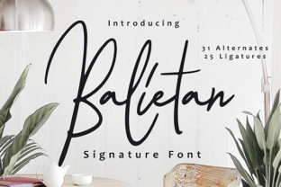 Balietan Font: Elevate Your Campaign Visuals