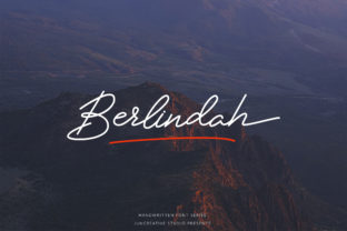 Berlindah: A Signature Script Typeface for Editorial Elegance