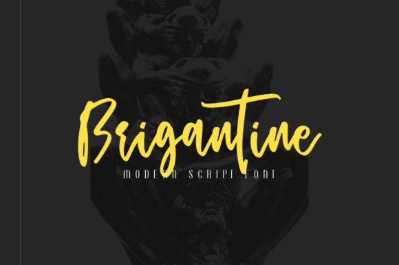 Brigantine Script Font for Handmade Brands