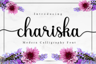Chariska: A Script Typeface for Editorial Charm