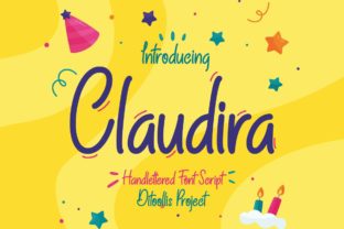 Claudira: A Handwritten Script Font for Editorial Design