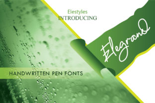 Elegrand Script Font for Handmade Creators
