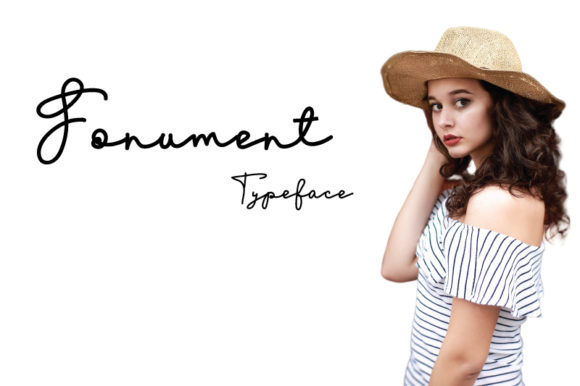 Fonument: A Charming Script Typeface for Small Business Branding