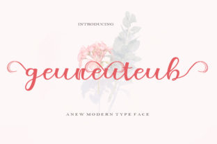 Geuneuteub Font for Modern Web Design