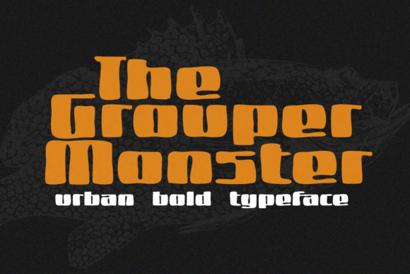 Grouper Monster: A Bold Script Handwritten Font for Makers