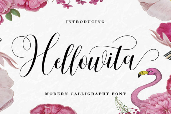 Hellowita: A Modern Script Font for Web Design