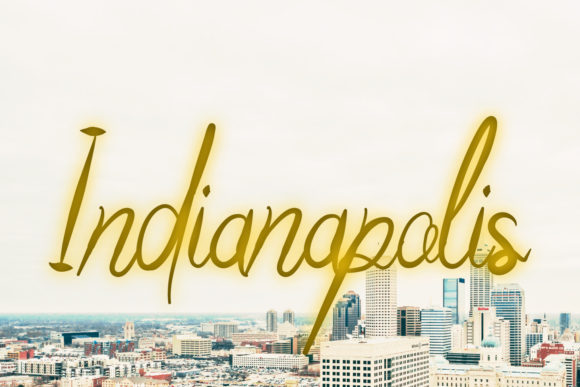 Indianapolis: A Modern Script Typeface for Editorial Design