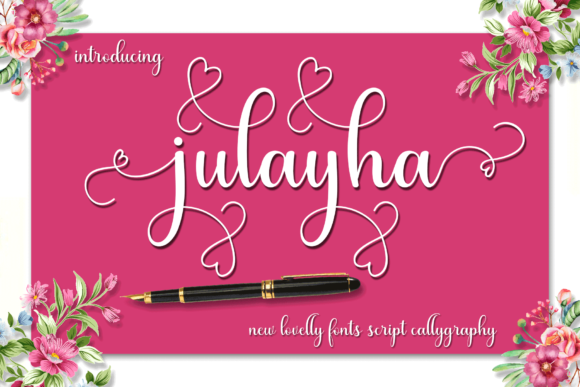 Julayha: A Sweet Script Font for Handmade Brands