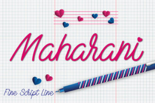 Maharani: A Modern Script Font for Digital Brands