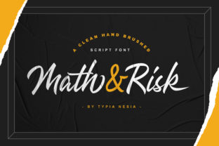 Math and Risk: A Bold Script Font for Web Design