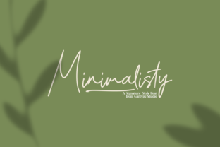 Minimalisty: The Handwritten Font for Makers