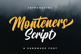Monteners Font Review for Campaign Design