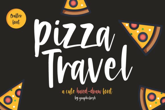 Pizza Travel Script Font for Branding