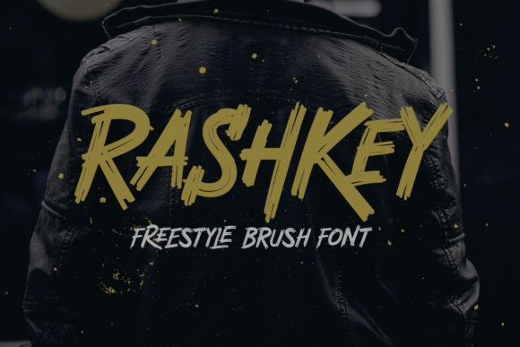 Rashkey: A Bold Script Typeface for Editorial Design