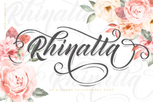 Rhinatta: The Perfect Script Handwritten Font for Crafters