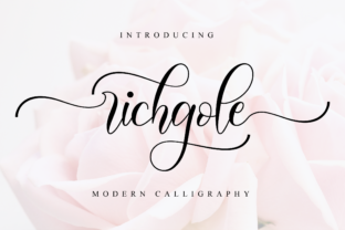 Richgole Typeface for Modern Branding