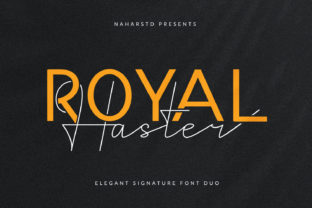 Royal Haster: A Premium Font for Elegant Branding