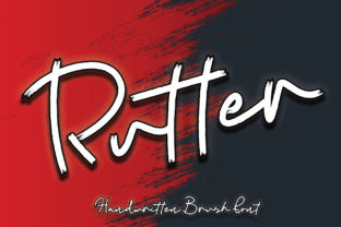 Rutter Font: A Personal Touch for Branding