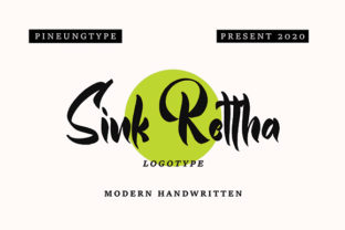 Sink Rettha Font for Bold Branding Projects