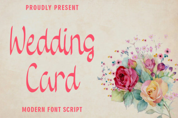 Wedding Card Font for Elegant Business Branding